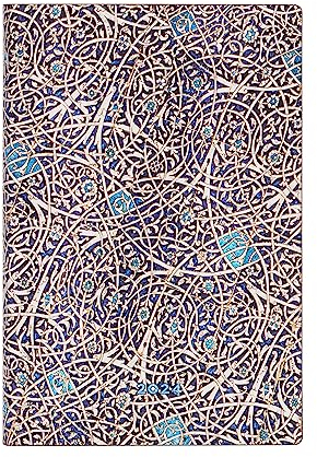 Paperblanks 12 Monate Softcover Flexis-Kalender 2024 Granada-Türkis | Horizontal | Mini (95 × 140 mm)