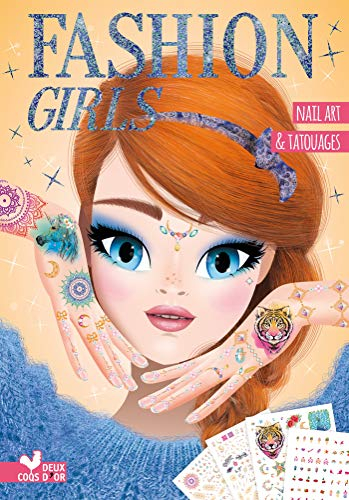 Nail art & tatouages - pochette avec accessoires