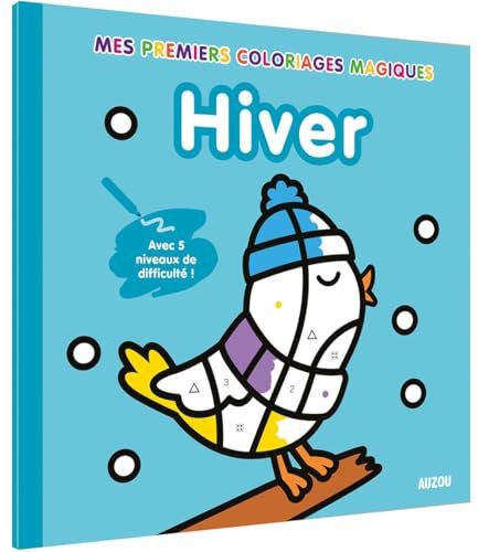 Mes premiers coloriages magiques - L'hiver