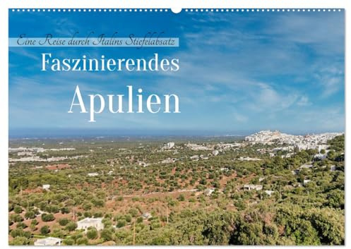 Faszinierendes Apulien (Wandkalender 2026 DIN A2 quer), CALVENDO Monatskalender: Historische Städte, malerische Strände (CALVENDO Orte)