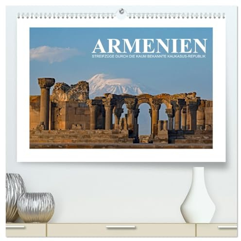 Armenien - Streifzüge durch die kaum bekannte Kaukasus-Republik (hochwertiger Premium Wandkalender 2026 DIN A2 quer), Kunstdruck in Hochglanz: Neben ... aus der Sowjet-Ära. (CALVENDO Orte)
