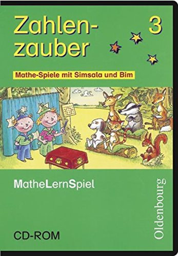 Zahlenzauber - Materialien zu allen Ausgaben / 3. Schuljahr - Mathe-Spiele mit Simsala und Bim: Lernspiel-CD-ROM: Mathe-Spiele mit Simsala und Bim. ... allen Ausgaben von Zahlenzauber. Einzellizenz