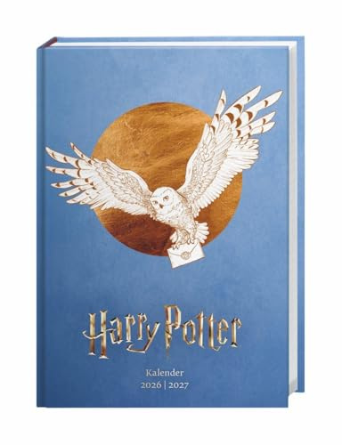 Harry Potter 17-Monats-Kalenderbuch A5 Hedwig 2027 - 17 Monate. Von August 2026 bis Dezember 2027: Mehr Magie im Schulalltag: Buchkalender für alle ... Ron und Hermine. Mit viel Platz für Notizen