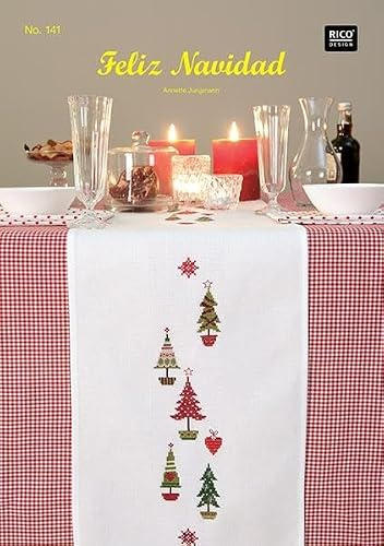 Buch 141 Feliz Navidad: Kreuzstich-Stickideen Weihnachten