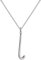 jewellerybox Sterlingsilber Hockeyschläger Anhänger an 40,6 cm (16 Inches) Kette