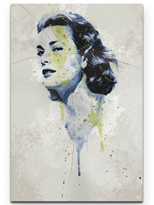 Grace Kelly 90x60cm auf Leinwand gespannt fertig zum aufhängen