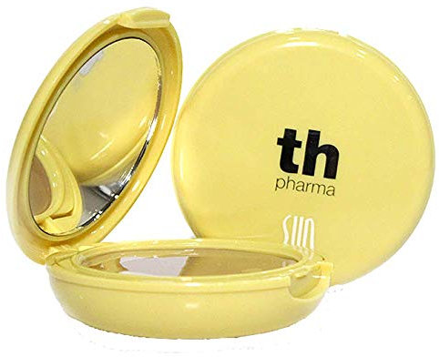 Thader Th Pharma Maquillaje Compacto con Protección Solar FPS 50+ de acabado mate y sedoso, 15 ml (Arena)