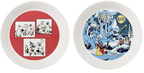 Moomin Collectors Edition Teller 2er Pack 2018: Rose & Millenium