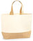 Westford Mill W452 Jute Base Canvas Tote XL