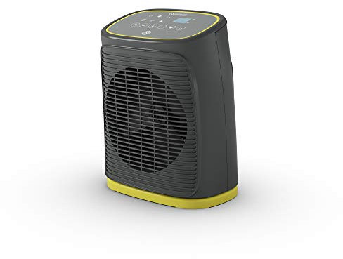 Olimpia Splendid 99295 Caldo Rock DT Termoventilatore 2000 W con Base Oscillante e Display Touch