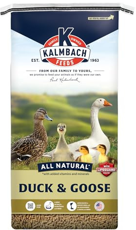 Kalmbach Feeds 18% All Natural Duck and Goose Feed Mini Pellet, 50 lb