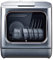 Fully Automatic Desktop Dishwasher, Kitchen, Dining Room, 1200W Power, 3L Water, 7-Position 360-Degree Setting at The Touch of A Button