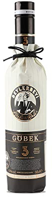 RAKI - Beylerbeyi Göbek Raki 35cl | Türkischer Brandy mit Anis aromatisiert - 100% frische Weintrauben - Ohne Zuckerzusatz | Dreifache Destillation - Alkoholgehalt 45%