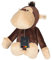 LILENO HOME Türstopper Tier als Affe - hochwertiger Kinderzimmer Türstopper als Boden Tür Stopper Sack - Tiere Stoff Türstopper Boden als Türstopper Sack mit Sandfüllung