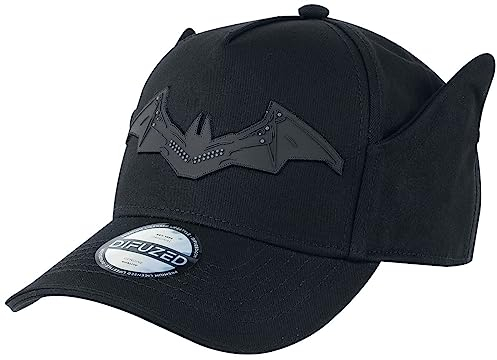 Gorra Ajustable Con Orejas Warner The Batman Logo