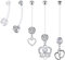 LAURITAMI 6stk Schwangerschaft Bauchnabelpiercing Nabel Ringe Acryl Fleixble Bioflex 14/18/25/32mm Stab Bauchnabel Piercing