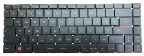 T-ProTek DEUTSCHE - Tastatur Keyboard kompatibel für MSI GS65 Stealth Thin 8RF MS-16Q2