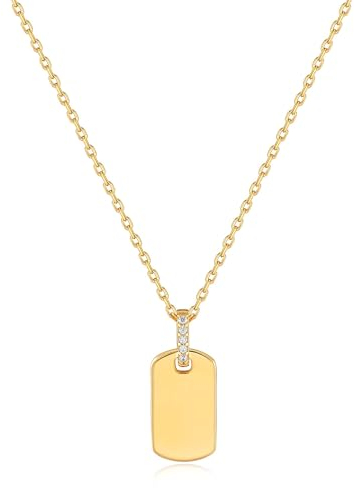 ANIA HAIE Halskette N037-02G Glam Rock Damen Necklace, verstellbare Mitte-38175 Marke, Einheitsgröße, Nicht-Edelmetall, Kein Edelstein