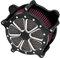 HCmotorku Filtro aria CNC Filtro Aria Filtro Aspirazione Filtro Filtro Aria Filtro Elemento Filtro Adatto Per Harley Touring Softail Dyna 2000-2017 Nero
