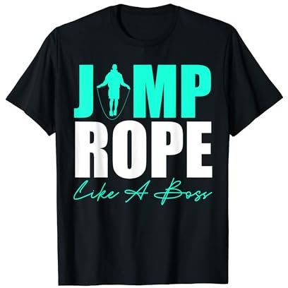 Nimm Jump Rope wie ein Boss Spiel Jump Rope T-Shirt