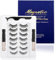 7 Paare Magnetische Wimpern, Magnetische Wimpern mit Eyeliner, Lashes Magnetisch Natürlich Wiederverwendbar und mit Verschiedenen Längen von Eyelinern Geeignet für Frauen DIY