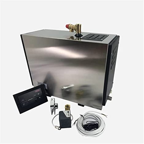 Generatore di vapore, 1 2KW Attrezzatura for sauna sauna secca e bagnato vapore vapore Generatore di vapore bagnato Macchina a vapore commerciale Attrezzatura a vapore commerciale (Size : DON-210)