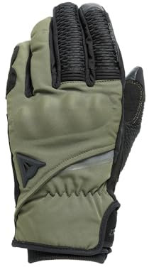 Dainese - Trento D-Dry® Gloves, Winter Motorradhandschuhe, wasserdicht, mit Knöchelschützern, Mann, Schwarz/Weinblatt, XL