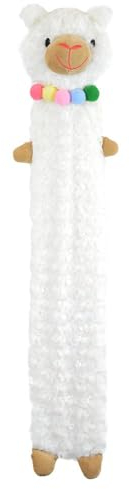 A2Z Hot Water Bottle 2L Long Hot Water Bottle Plush 3D Animal Fleece Cover Rubber - Hot Bottle AZ2530 Llama