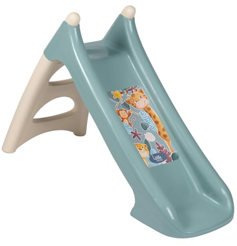 Little Smoby - Toboggan XS - Marches Antidérapantes - Glisse 90cm - Utilisation Intérieure et Extérieure - A Partir de 2 Ans - Fabrication Française