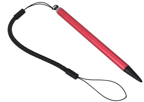 Stylet Tactile, Stylet Compatible Léger, pour Appareil Intelligent à Domicile (Rouge)