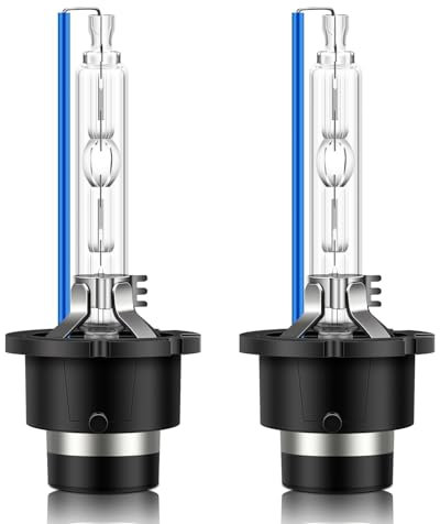 BIHEE D2S Xenon Brenner 8000K Coole Blaue HID Scheinwerferbirnen 35W Scheinwerferlampe Auto Scheinwerfer Birne Autolampe, 2 Stücke
