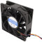 12cm 4 Pin Cooling Fan,Computer Case Fan Black Camera Servers 12V 2.7A PC Case Fan for Camera Servers