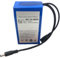 Pack De Batterie Lithium-ION DC 24 V 8 000 Mah Batterie Lithium-Polymère Rechargeable Adaptée À La Vidéosurveillance, À l'audio, Aux Outils Électriques avec Chargeur