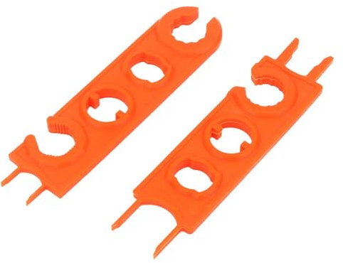 Solar Schraubenschlüssel MC4-2 Stück Solarstecker Schraubenschlüssel, PV Stecker, Stecker Wieder Lösen Stecker Werkzeug, Solar Werkzeugschlüssel für Solarpanel Kabel, PV System Solarpanel Kabel