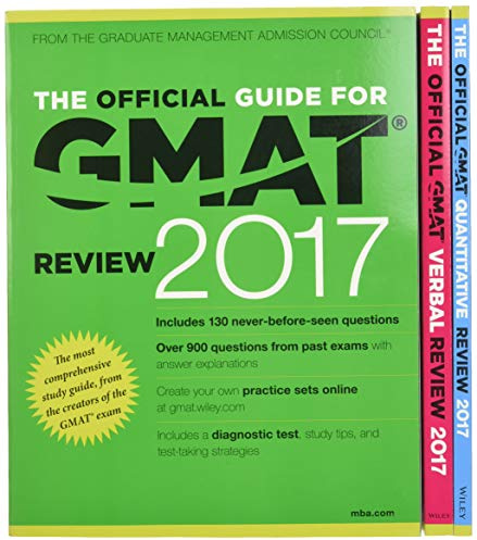 The Official Guide to the GMAT Review 2017 Bundle + Question Bank + Video, m. 1 Buch, m. 1 Online-Zugang, 2 Teile