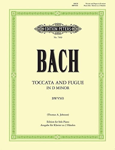 Toccata and Fugue in D minor BWV 565 (Arranged for Piano) (Sheet)