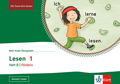 Lesen 1. Heft B | Fördern: Übungsheft Klasse 1 (Mein Anoki-Übungsheft)