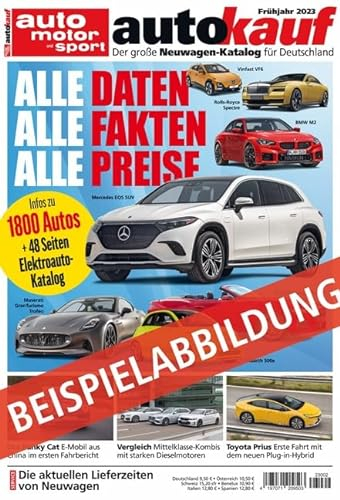 autokauf 02/2024 Frühjahr: Der große Neuwagen-Katalog für Deutschland