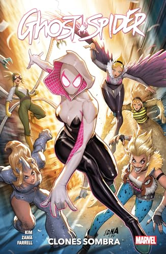100% Marvel ghost spider 6. clones sombra