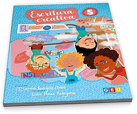 Cuaderno Escritura Creativa: El Club del lápiz | Fomenta creatividad e imaginación: Escritura Creativa Educación Primaria (Refuerzo redacción y composición escrita)