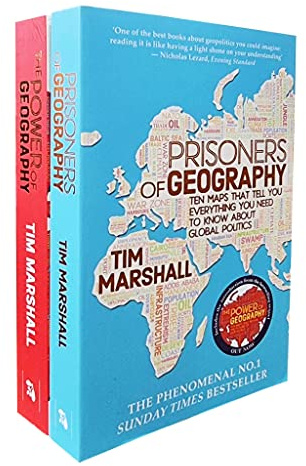 Tim Marshall Collection 2 Books Set ( Prisoners of Geography & The Power of Geography )