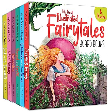 My First Illustrated Fairytales Board Book (Set of 6 Books) (My First Fairytales)