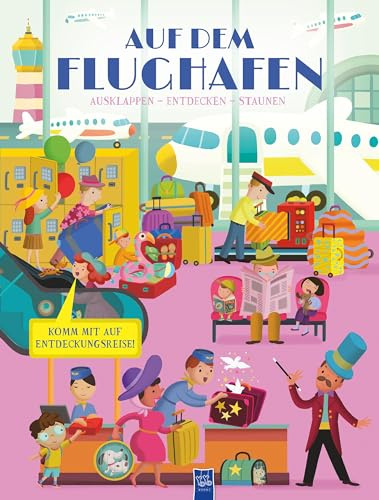 Ausklappen - Entdecken - Staunen: Auf dem Flughafen