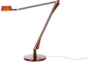 Kartell Aledin DEC Lampada da Tavola, Ambra