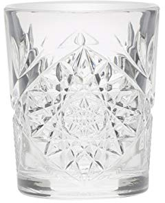 Visiodirect Lot de 24 Shots Hobstar en Verre - 6cl