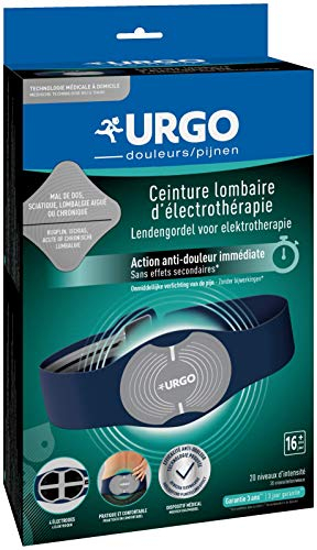 Urgo - Elektrotherapie-Rückenbandage - TENS-Technologie - Schmerzlinderung - inkl. Batterien