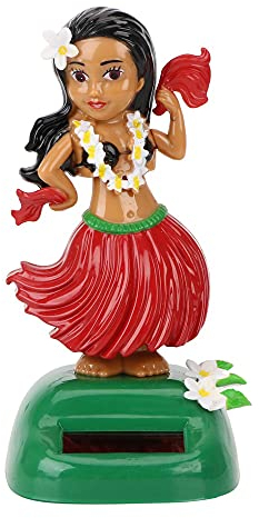 iTimo Hawaii Girl Style solar schütteln Kopf Spielzeug, für Auto armaturenbrett Ornament