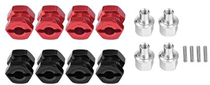4 Stücke RC Auto Radnabe Adapter, RC Rad Hex Hub Metall Adapter für Hsp Fernbedienung Crawler Upgrade Teil(12 mm)