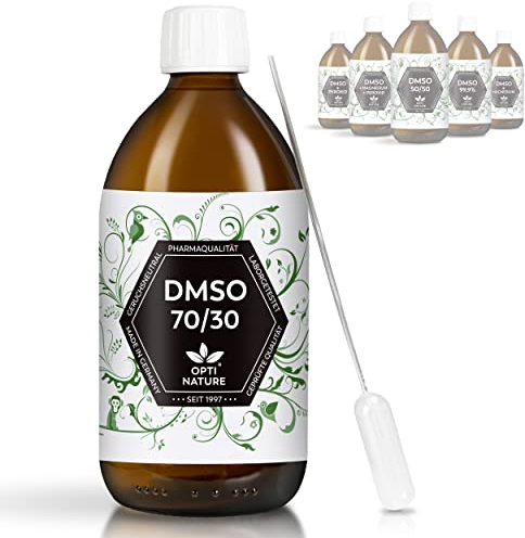 70% DMSO 30% STRUKTUR. WASSER - SPRAY, TROPFEN - 100ml/ vielseitige Anwendung | made in Germany since 1997 & zertifiziert | Dimethylsulfoxid von OPTI NATURE