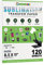 INNOSUB INNOSUB USA Farbsublimations-Transferpapier für Tintenstrahldrucker, 21,6 x 27,9 cm, Farbstoffsublimation, Wärmetransferpapier, 120 Blatt